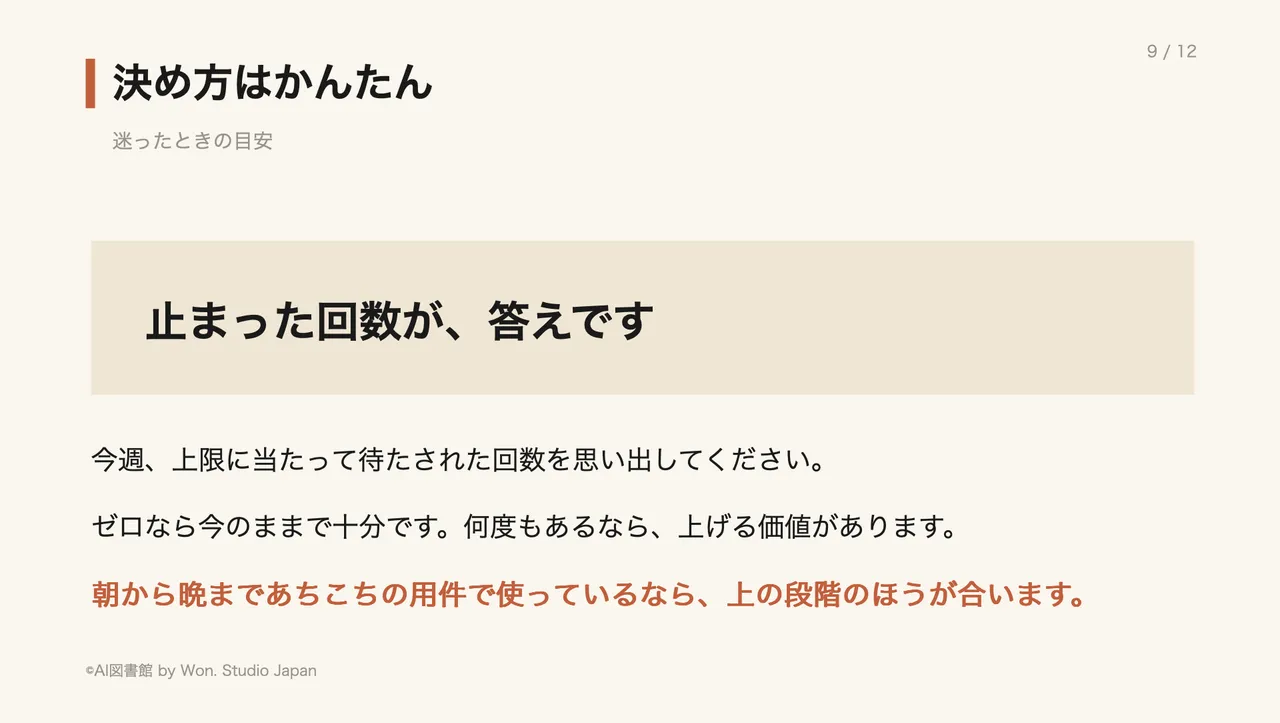 決め方はかんたん