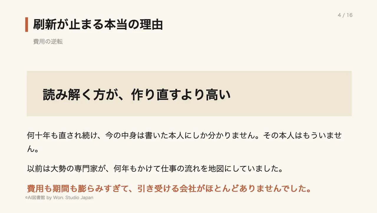 刷新が止まる本当の理由